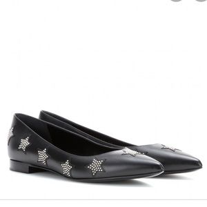 ysl flats black